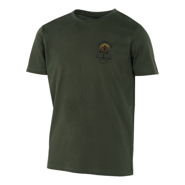 Cape Youth Boys Surfer Tee Green
