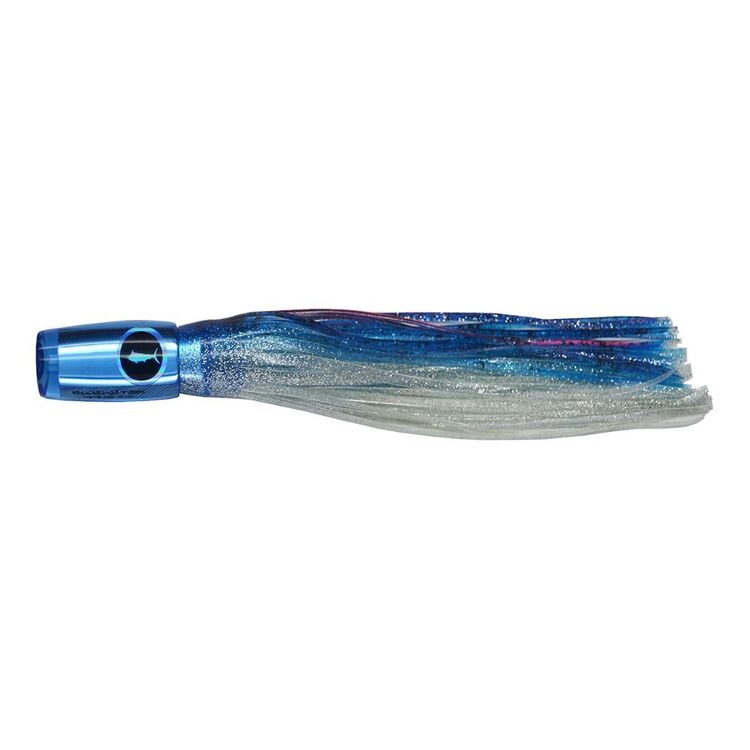 Bluewater Pop Skirted Trolling Lure 4in Blue, Silver & Pink 4 in
