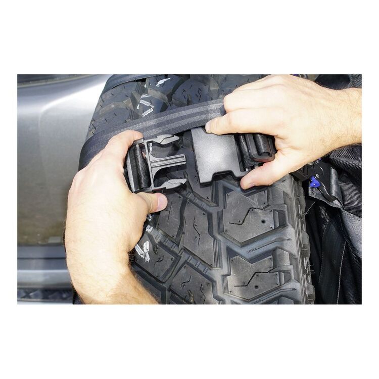 MSA 4X4 Rear Wheel Storage Bag Black