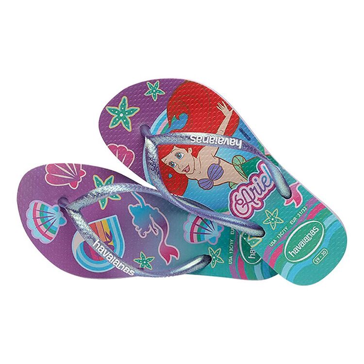 Havaianas Kids' Princess Slim Thongs Quiet Lilac