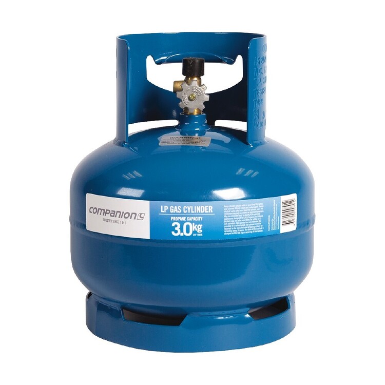Companion Gas Cylinder 3/8'' LH 3kg
