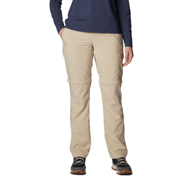Columbia Women's Silver Ridge Utility Convertible Pants Ancient Fossil