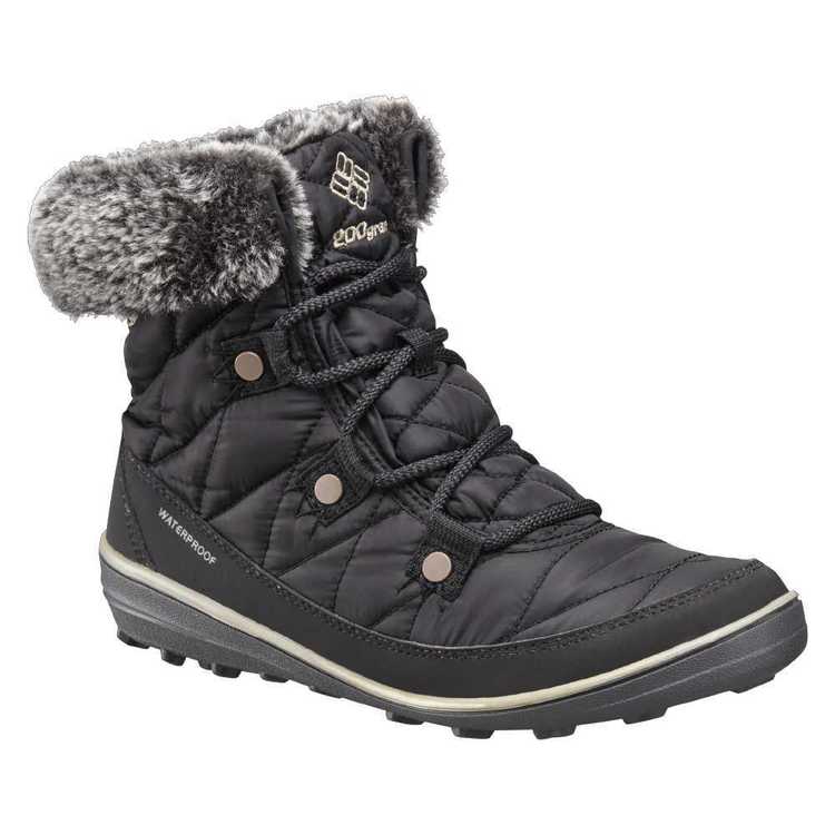 Columbia Women's Heavenly Shorty Snow Boots Black Kettle