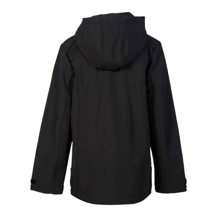 Cape Youth Parker Softshell Jacket Black