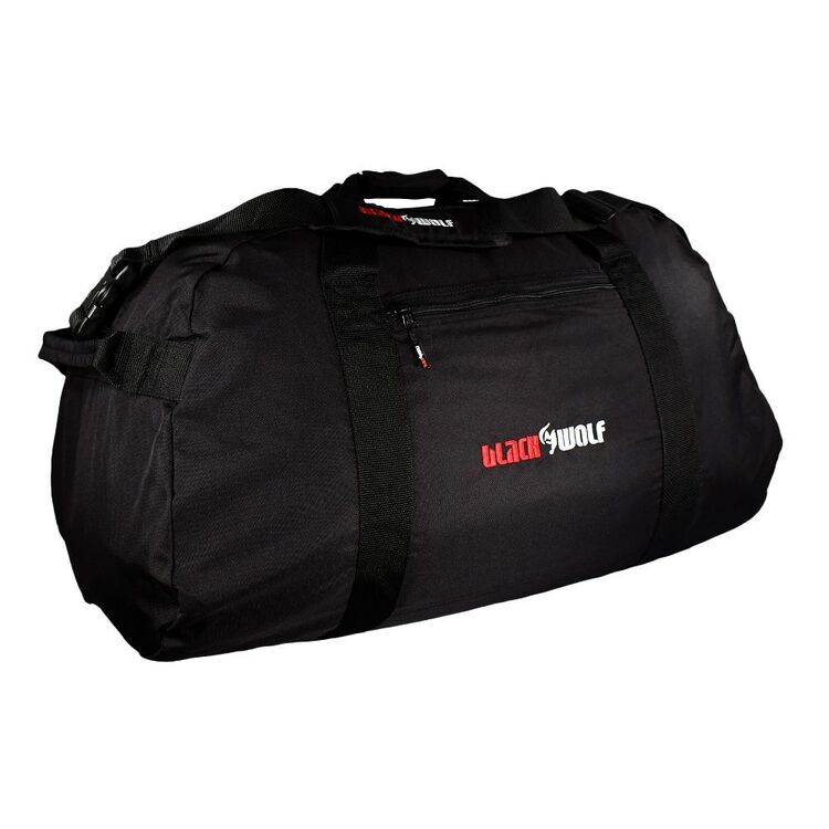 BlackWolf 70L Packaway Dufflepack Black