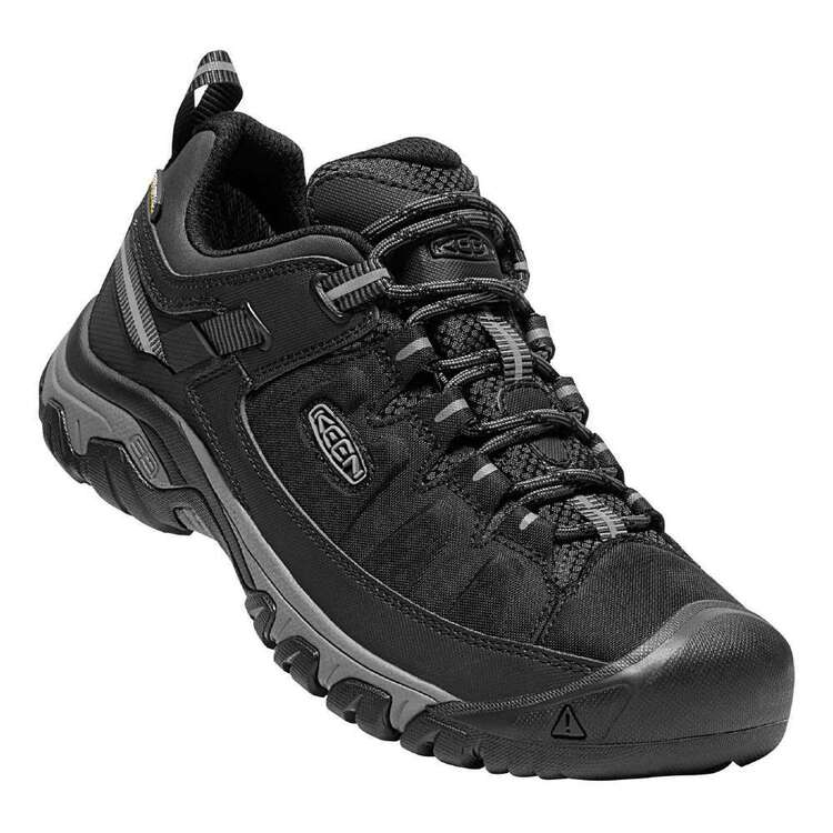 Keen Men's Targhee Exp Waterproof Low Hiking Shoes Black Steel Grey