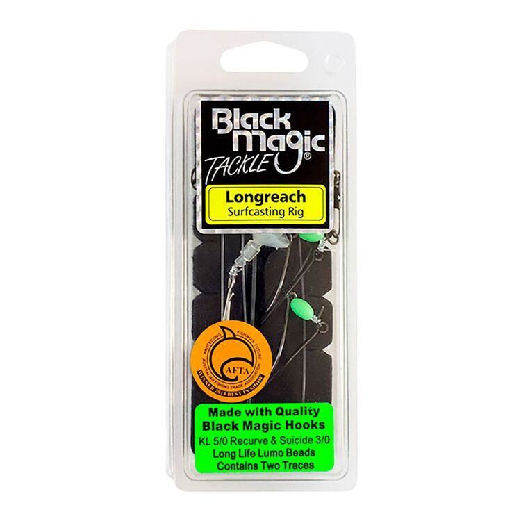 Black Magic Kl/Suicide Longreach Surfcasting Rig - No Floats Silver