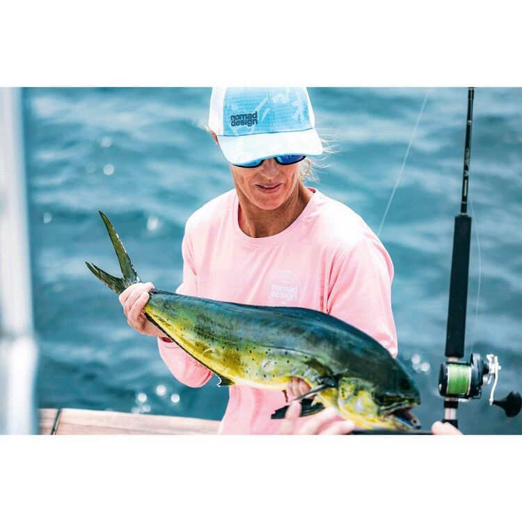 Nomad Women's Technical Fishing Shirt Coral