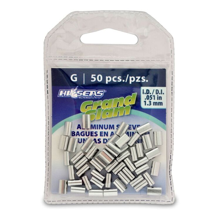 HI-SEAS Aluminium Sleeves 50 Pack Grey
