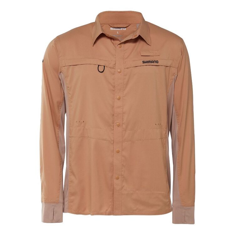 Shimano Pro Stretch Vented Shirt Burnt Orange