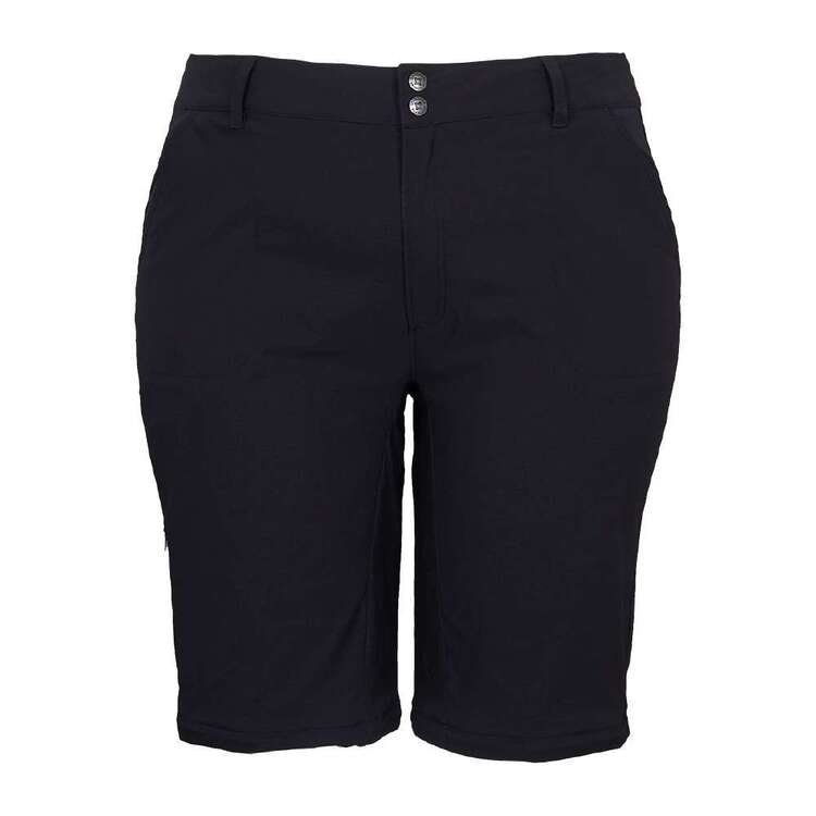 Gondwana Women's Selona Zip Off Pants Plus Size Black