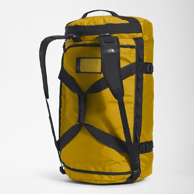 The North Face Large Base Camp Duffel Gold & Black 95 L