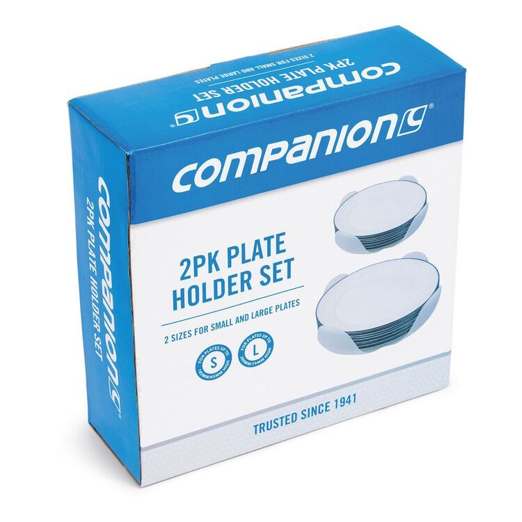 Companion Caravan Plate Holder Blue