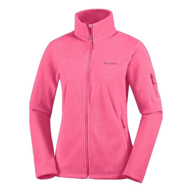 Columbia Women's Fast Trek II Full Zip Fleece Jacket Geranium