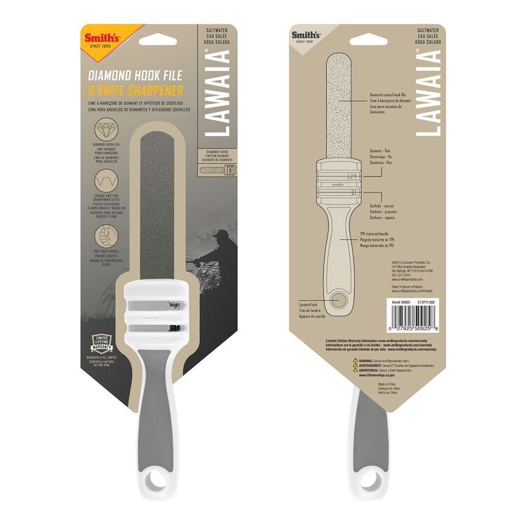 Smiths Lawaia Diamona File White & Grey