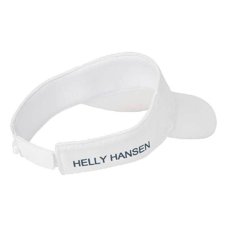 Helly Hansen Unisex Logo Visor White One Size Fits Most