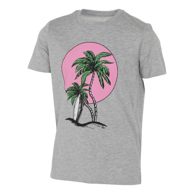 Cape Youth Boy's Sunset Tee Grey Marle