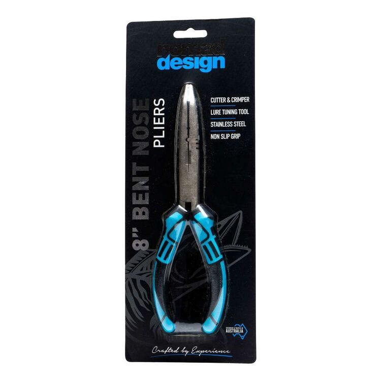 Nomad Bent Nose 8'' Plier Silver 8 in