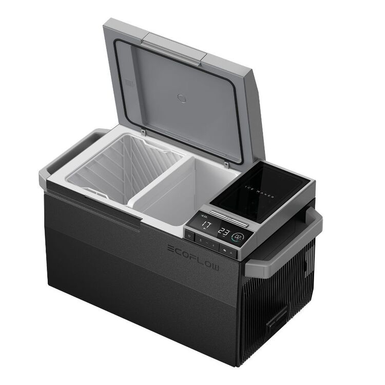 EcoFlow 38L Glacier Dual Zone Portable Camping Fridge Freezer with Ice Maker