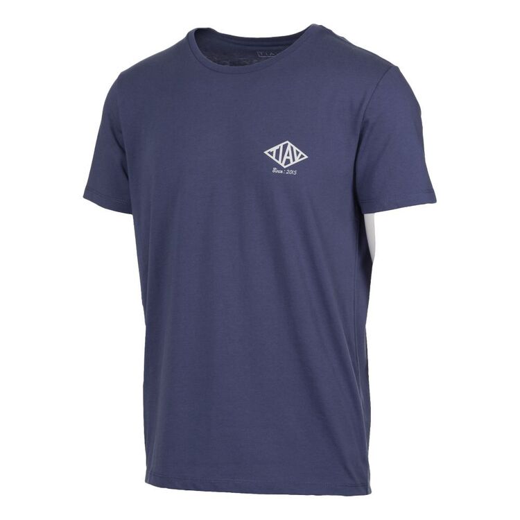Trip In A Van Men's No Bad Days Tee Washed Navy