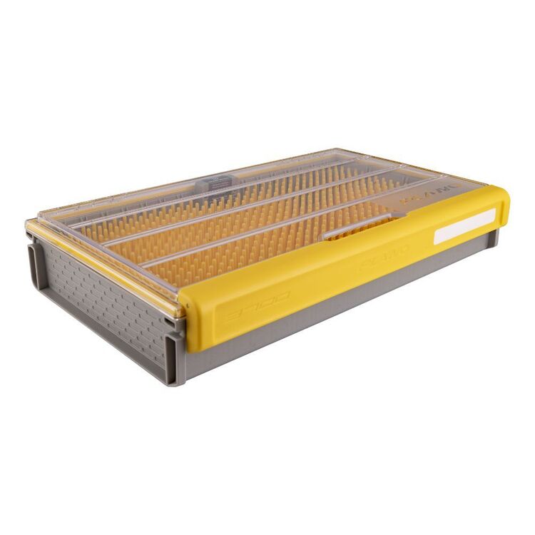 Plano Edge Master Crank Small Tackle Tray Yellow & Grey