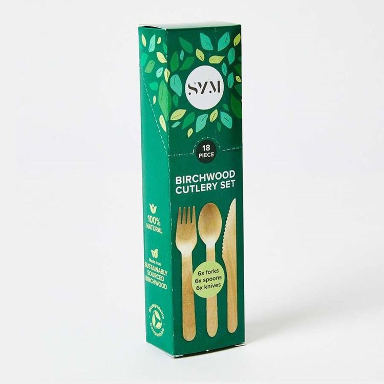 SYM Birchwood Cutlery Natural