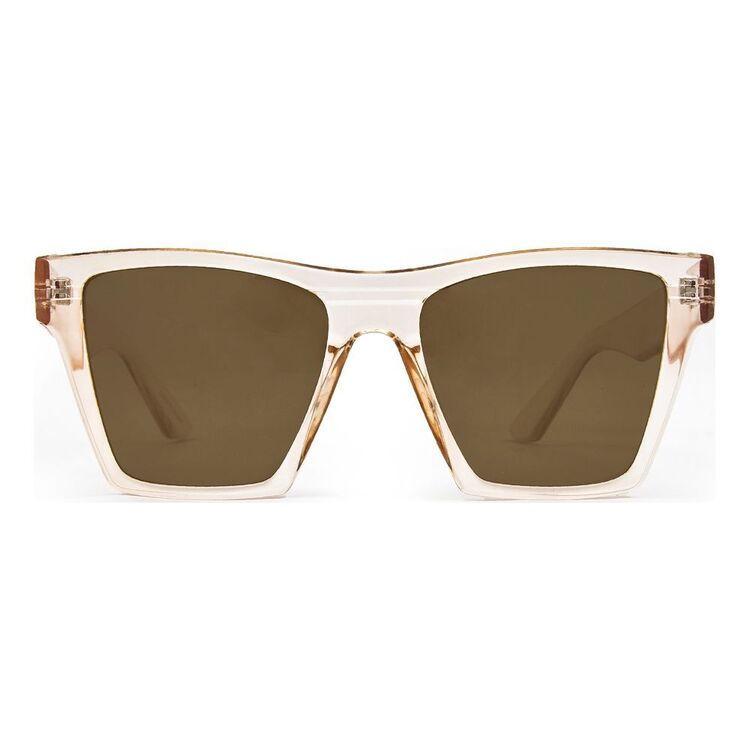 Carve Phoenix Sunglasses Crystal Champagne & Brown One Size Fits Most