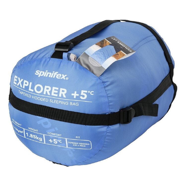 Spinifex Explorer 5° Sleeping Bag Blue Blue