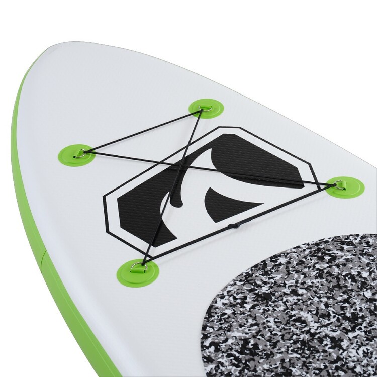 Fuel Aqua 10'2" Inflatable Stand Up Paddleboard Green 10 ft 2 in
