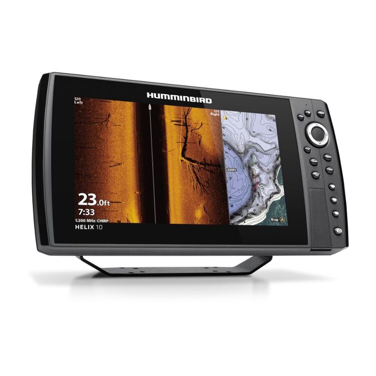 Humminbird Helix 10 MEGA Side Imaging Fishfinder/ GPS Combo