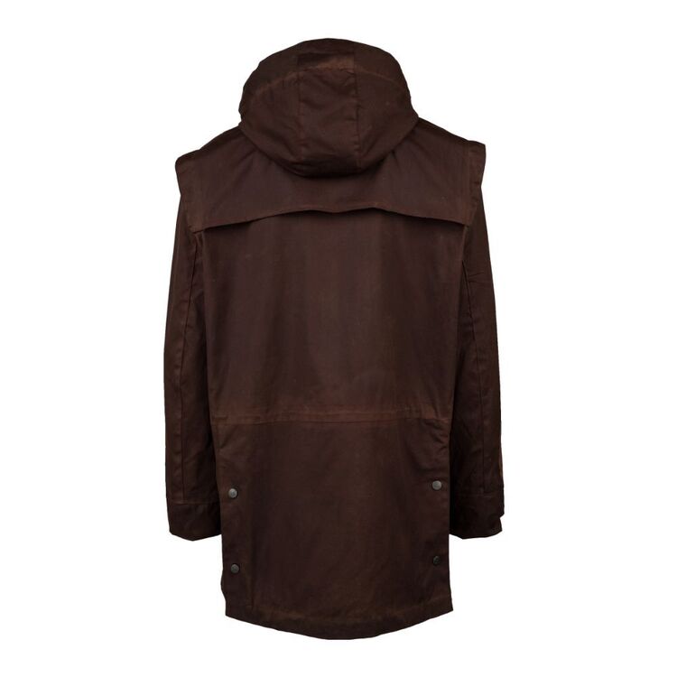 Gondwana Men's Outback Oilskin Jacket Dark Olive