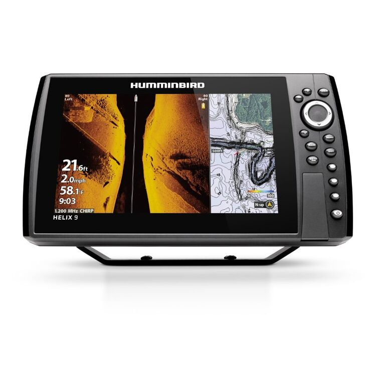 Humminbird Helix 9 MEGA Side Imaging Fishfinder/ GPS Combo