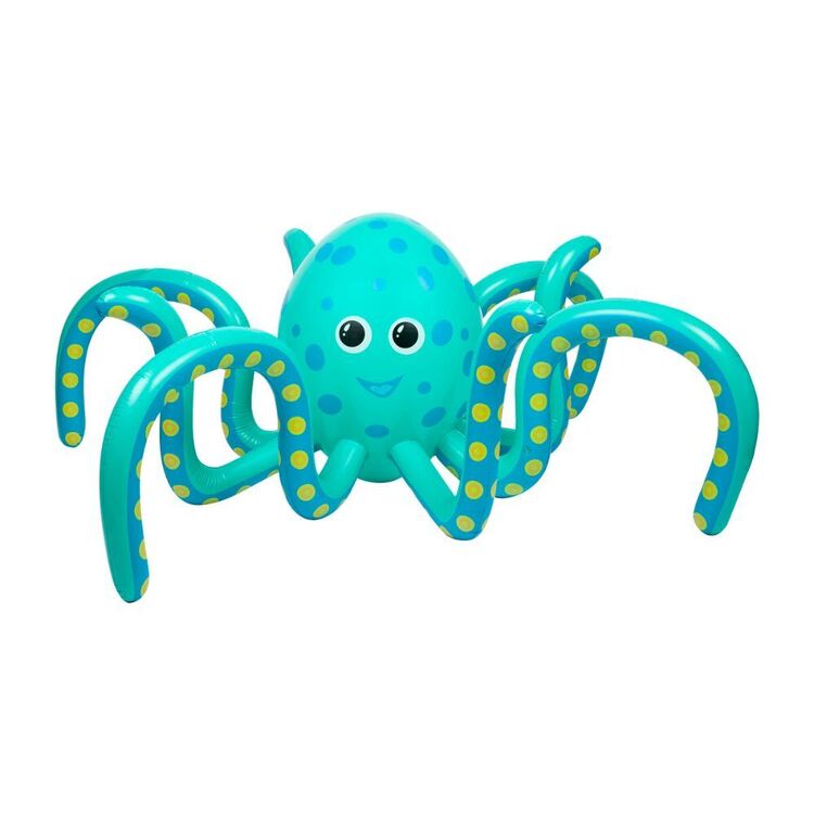 Coconut Grove Giant Oscar Octopus Inflatable Spray Activity Centre Green
