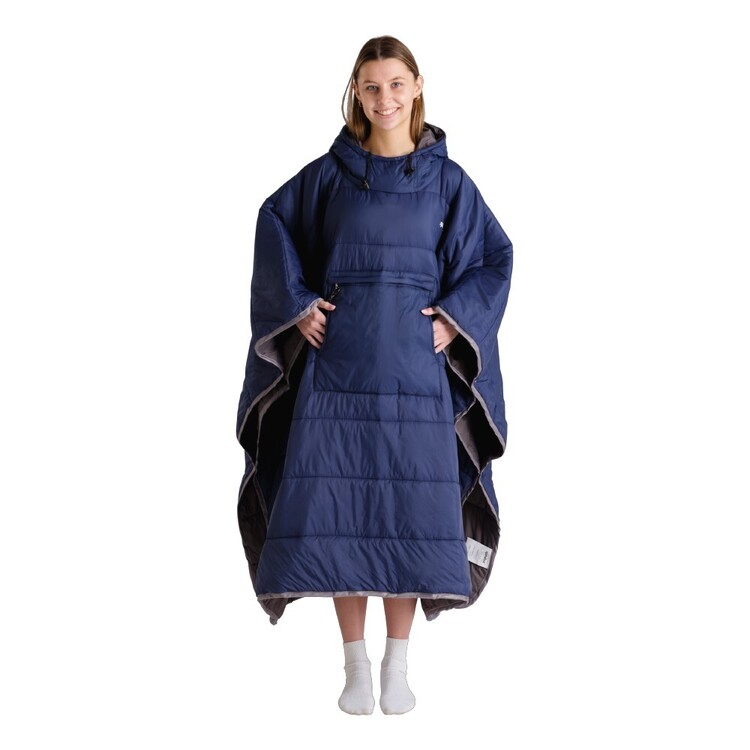 Spinifex Daydream Sleeping Bag Poncho Navy