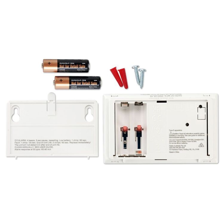 Quell Q7DCO Carbon Monoxide Alarm White