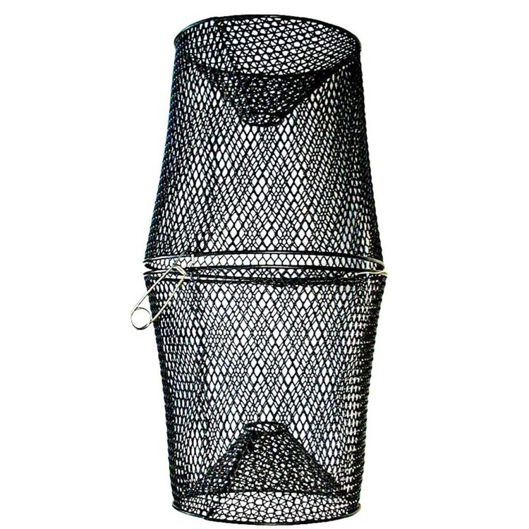 Seahorse Minnow Wire Shrimp Pot Black