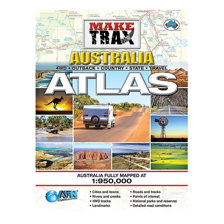 Make Trax Australian Flexible Atlas White