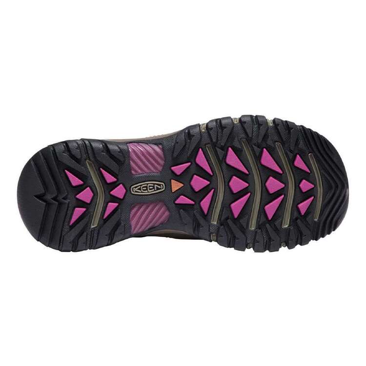 Keen Women's Targhee III Waterproof Low Hiking Shoes Weiss Boysenberry