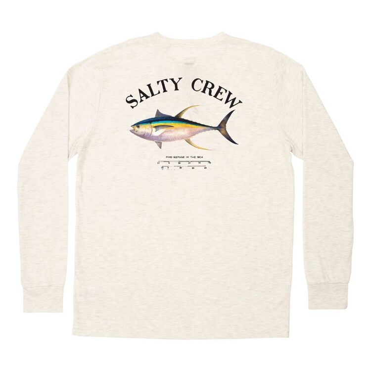 Salty Crew Ahi Mount Tech Long Sleeve Tee White