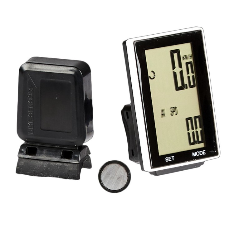 Fluid Wireless Bike Computer Black