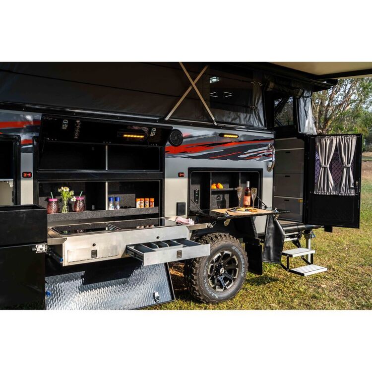 Austrack Talawana X15LS Series 3 Hybrid Camper Grey