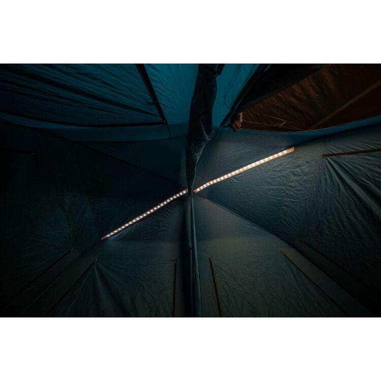 Coleman Instant Up 8 Person Darkroom Tent with LED Grey & Silver