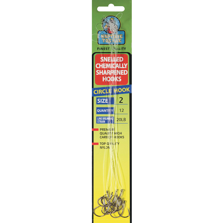 Neptune Tackle Snelled Circle Hooks