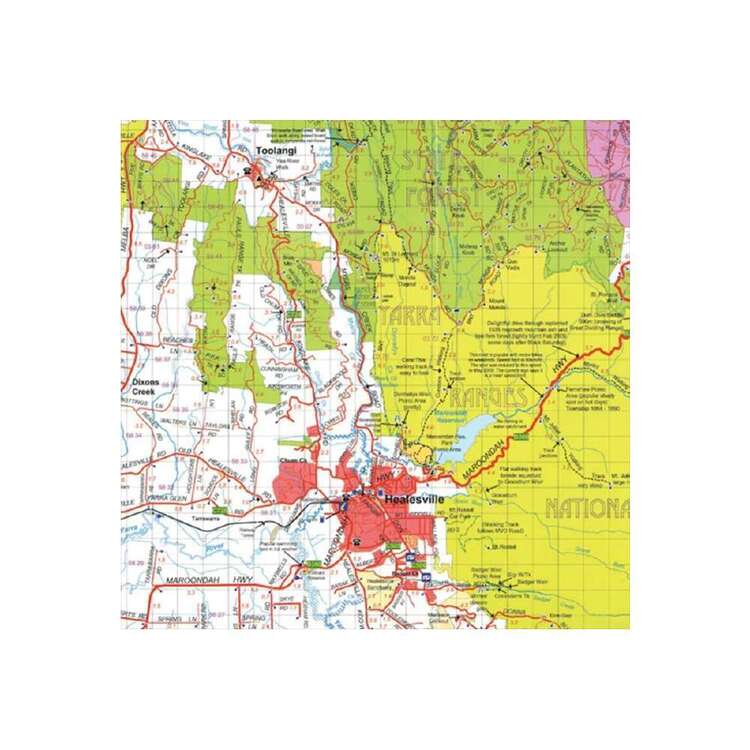 Rooftop Yarra Valley - West Gippsland Map