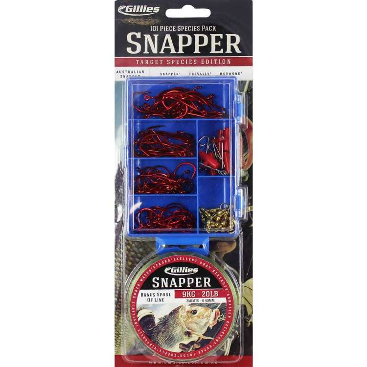 Gillies Species Pack Snapper + Line