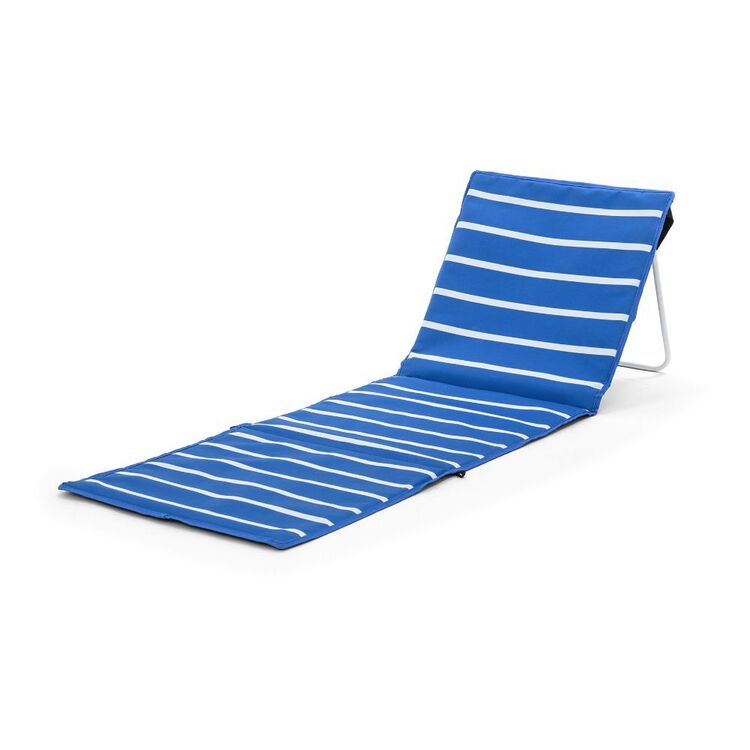 Life! Paradise Lounger Chair Blue Stripe