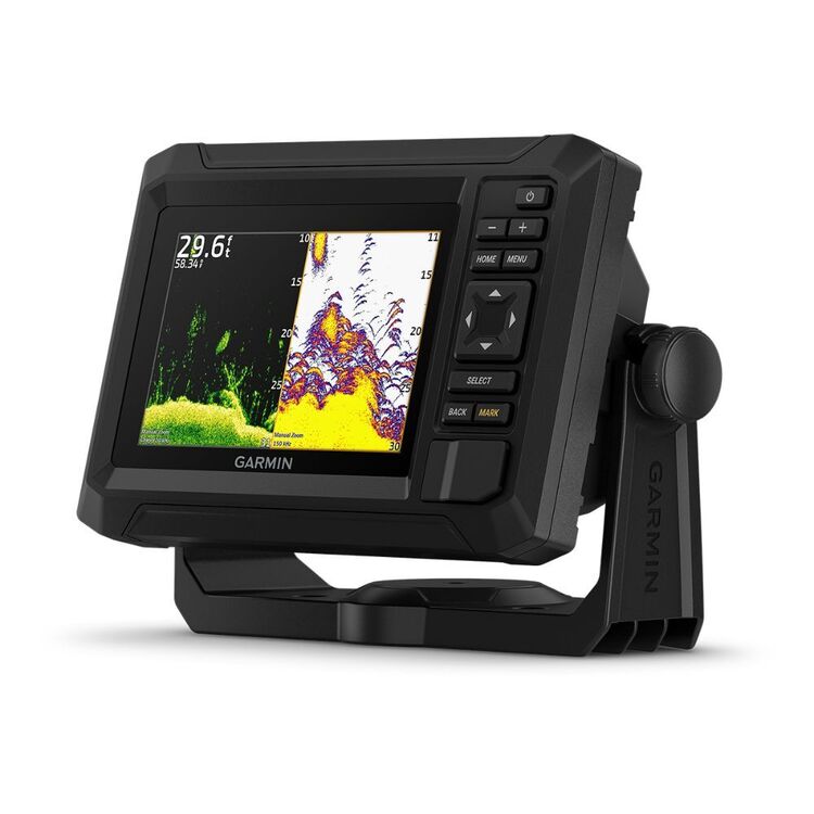 Garmin ECHOMAP UHD2 65SV Touch Fishfinder/GPS Combo with GT54-UHD Transducer Black