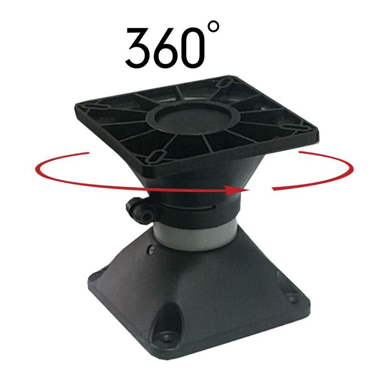Oceansouth Economy Seat Pedestal 178mm Black