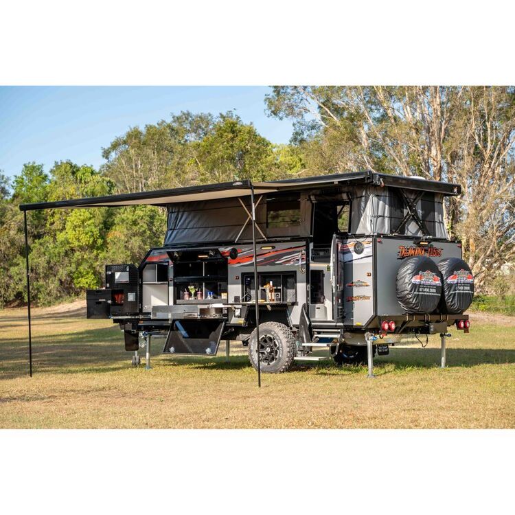Austrack Talawana X15LS Series 3 Hybrid Camper Grey