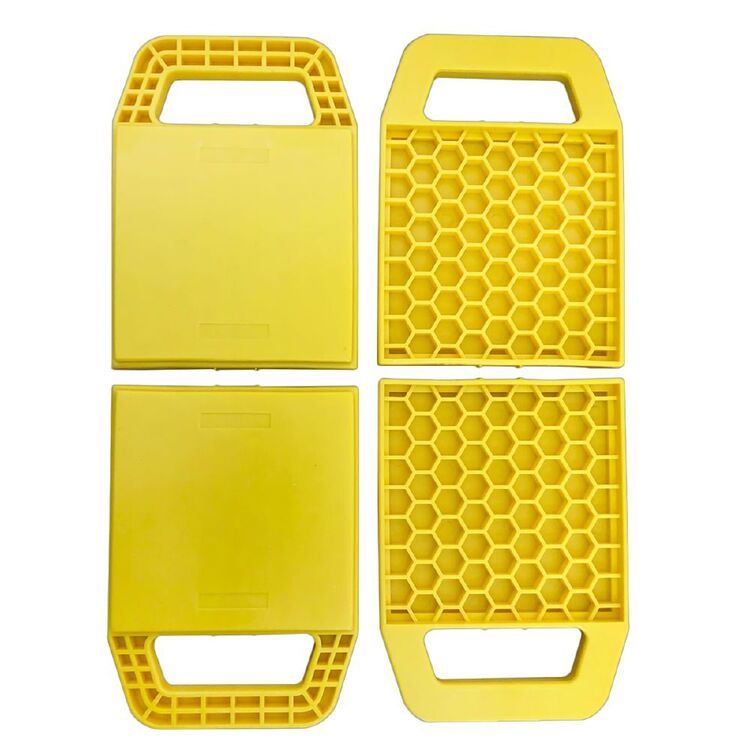 Spinifex Stabiliser Jack Pad 4 Pack Yellow